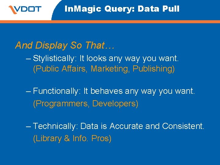In. Magic Query: Data Pull And Display So That… – Stylistically: It looks any In. Magic Query: Data Pull And Display So That… – Stylistically: It looks any