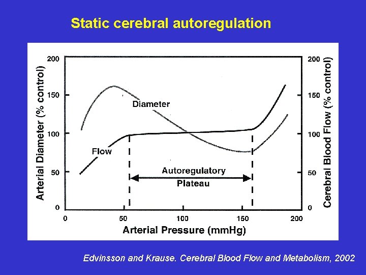 Static cerebral autoregulation Edvinsson and Krause. Cerebral Blood Flow and Metabolism, 2002 