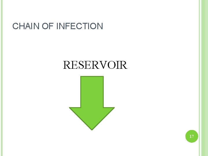 MODULE 7 INFECTION CONTROL OBJECTIVES Define vocabulary words