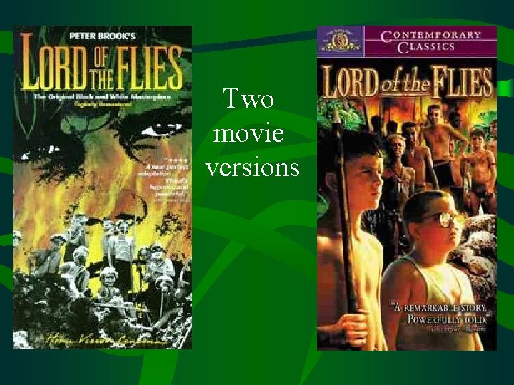 Two movie versions 