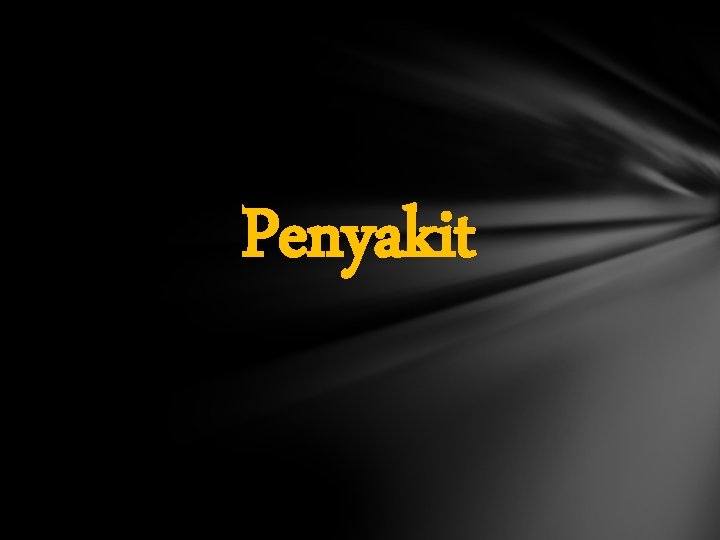 Penyakit 