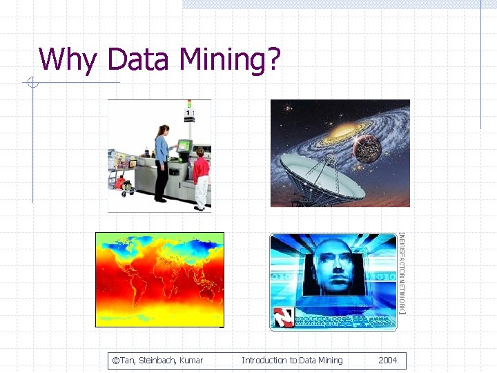 Why Data Mining? ©Tan, Steinbach, Kumar Introduction to Data Mining 2004 