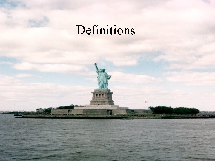 Definitions 