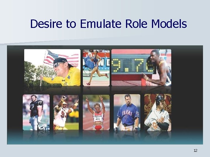 Desire to Emulate Role Models 12 