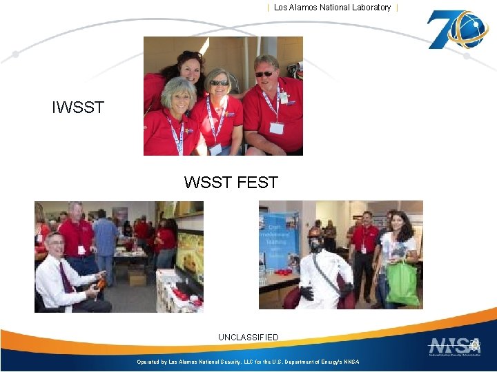 | Los Alamos National Laboratory | IWSST FEST UNCLASSIFIED Operated by Los Alamos National