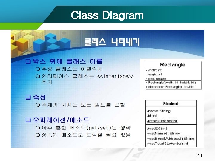 Class Diagram 34 