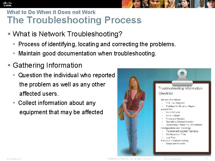 What to Do When it Does not Work The Troubleshooting Process § What is