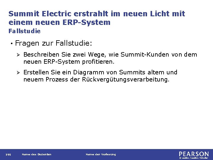 Summit Electric erstrahlt im neuen Licht mit einem neuen ERP-System Fallstudie • 190 Fragen