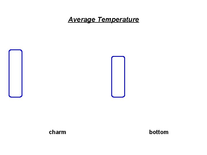 Average Temperature charm bottom 