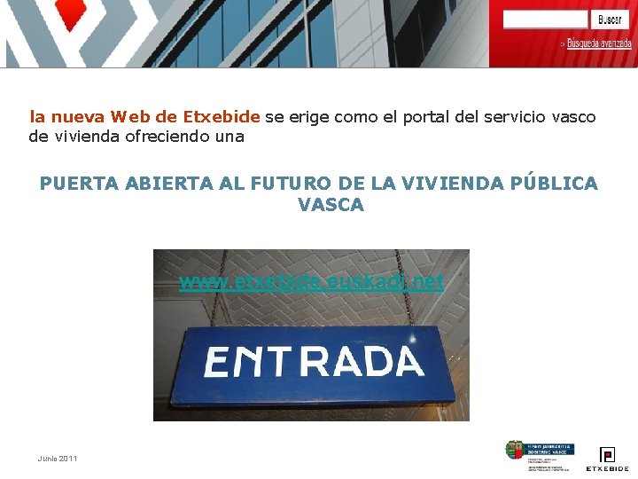 la nueva Web de Etxebide se erige como el portal del servicio vasco de