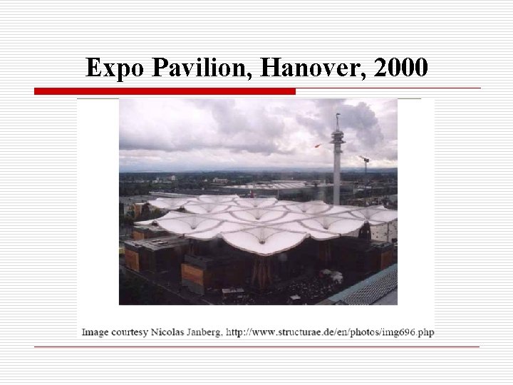 Expo Pavilion, Hanover, 2000 