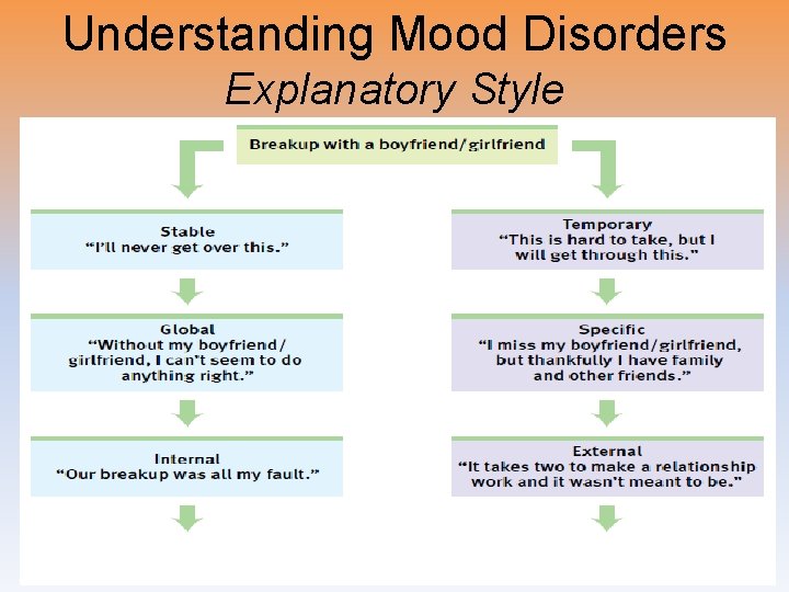 Understanding Mood Disorders Explanatory Style 