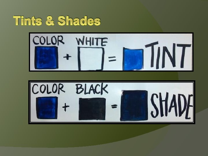 Tints & Shades 