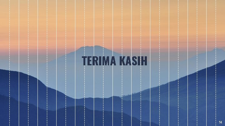 TERIMA KASIH 14 