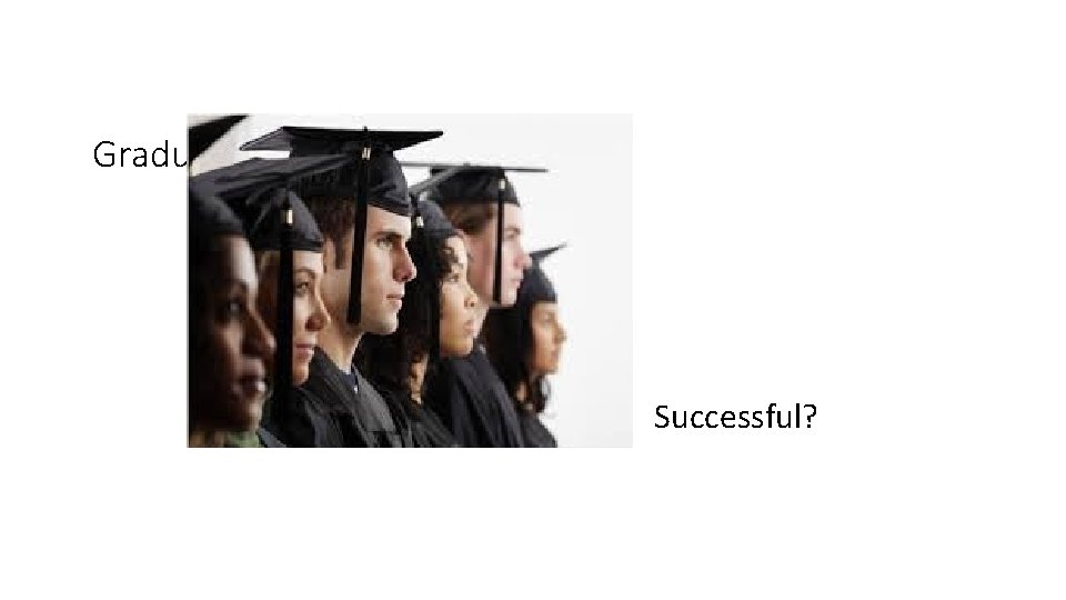 Graduating Seniors Successful? 