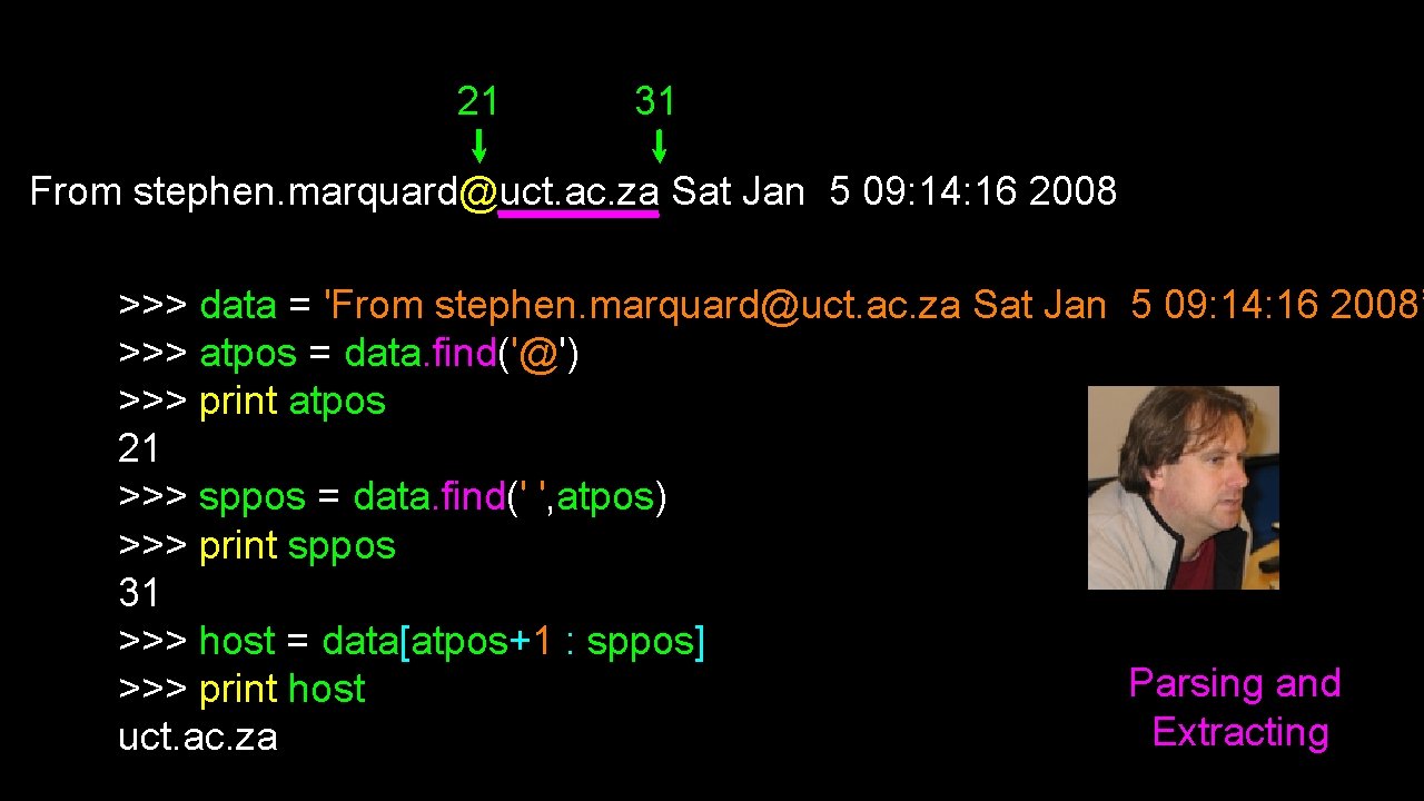 21 31 From stephen. marquard@uct. ac. za Sat Jan 5 09: 14: 16 2008