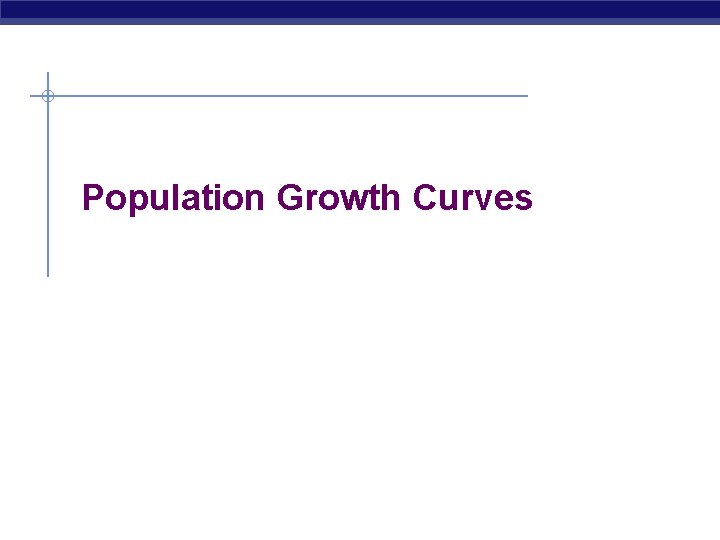 Population Growth Curves AP Biology 