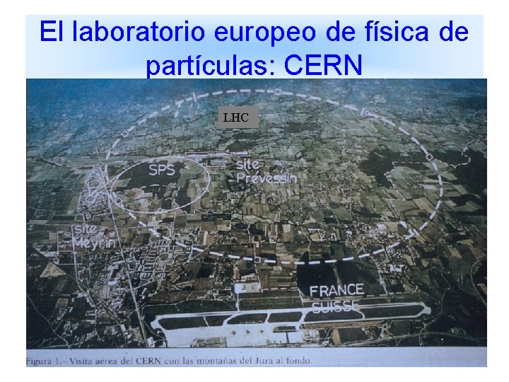 El laboratorio europeo de física de partículas: CERN LHC 