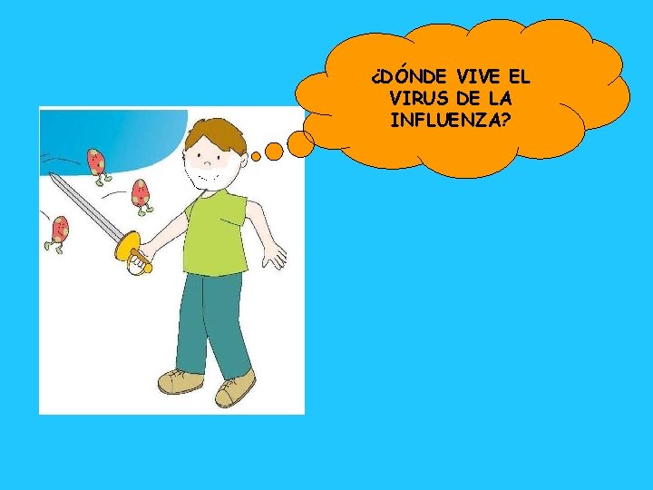 ¿DÓNDE VIVE EL VIRUS DE LA INFLUENZA? 