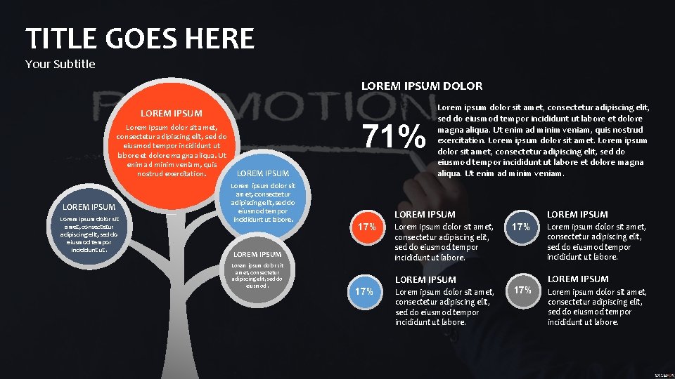 TITLE GOES HERE Your Subtitle LOREM IPSUM DOLOR LOREM IPSUM Lorem ipsum dolor sit