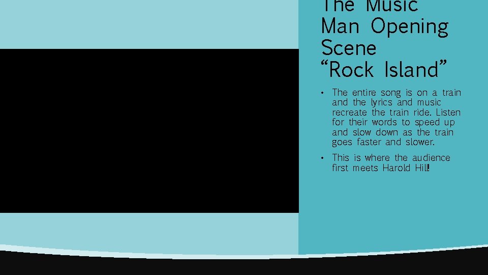 The Music Man By Meredith Willson Power Point