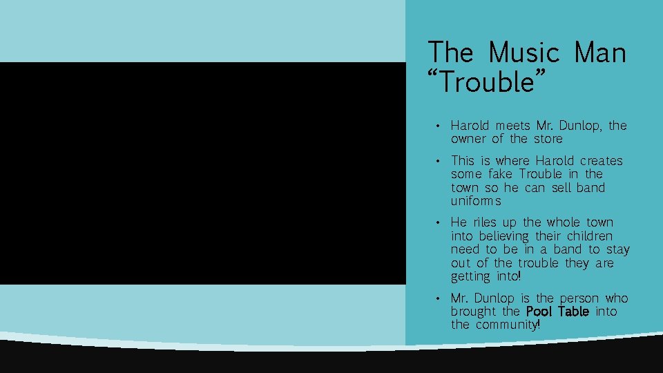 The Music Man By Meredith Willson Power Point