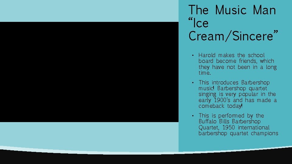 The Music Man By Meredith Willson Power Point