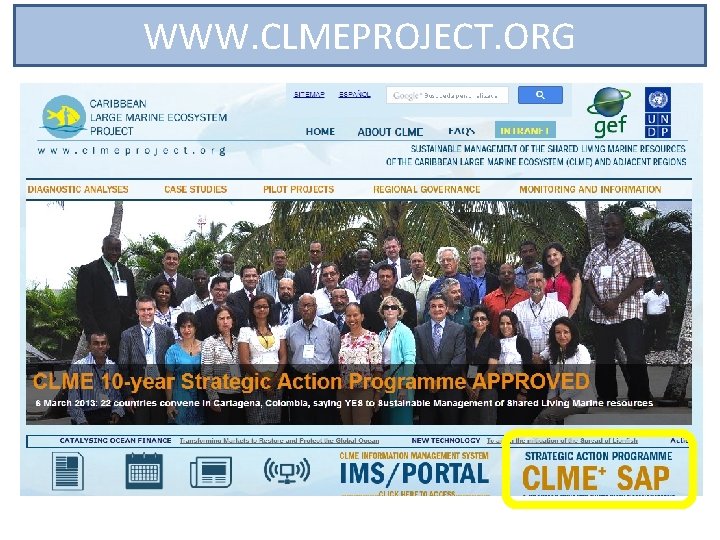 WWW. CLMEPROJECT. ORG 