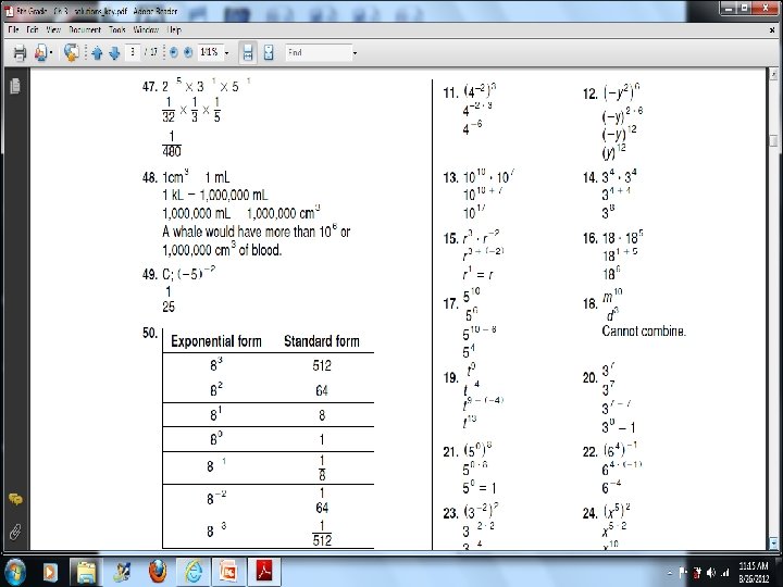3 -2 Properties of Exponents 