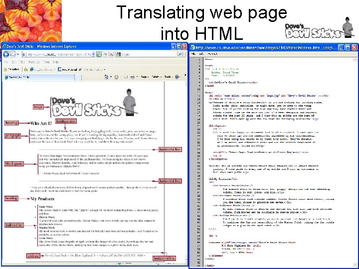Tutorial 1 Developing a Basic Web Page Thanks