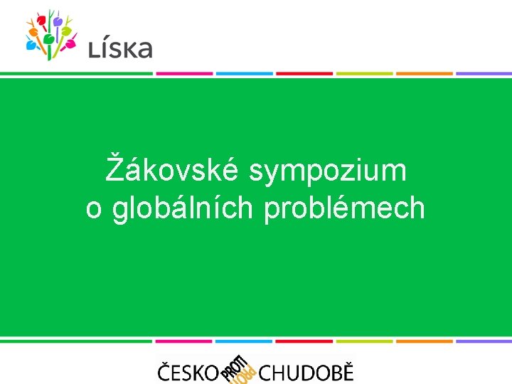Žákovské sympozium o globálních problémech 