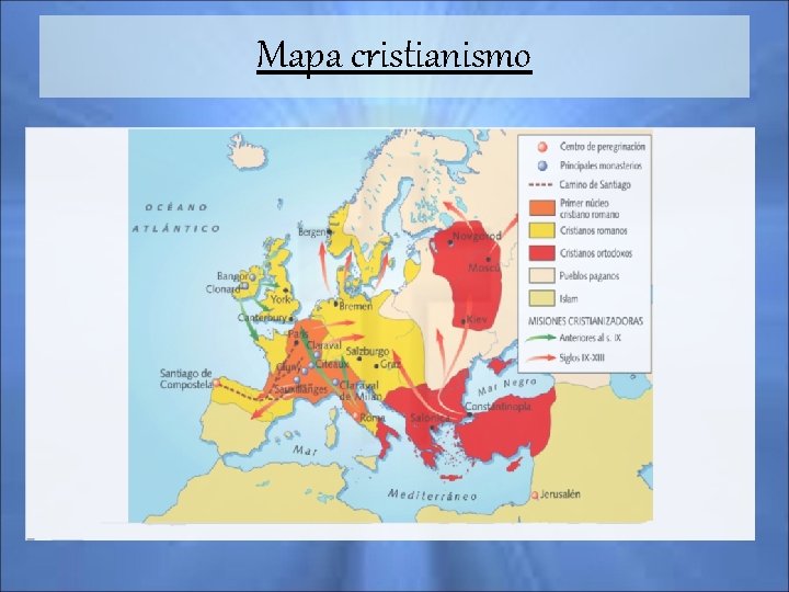 Mapa cristianismo 