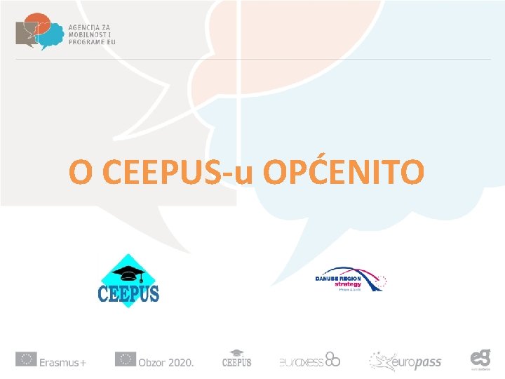 O CEEPUS-u OPĆENITO 