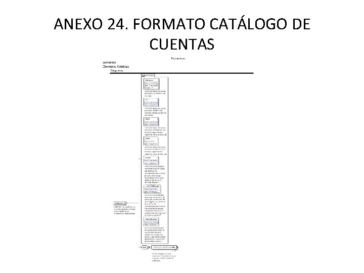 ANEXO 24. FORMATO CATÁLOGO DE CUENTAS 