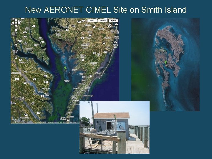 New AERONET CIMEL Site on Smith Island 