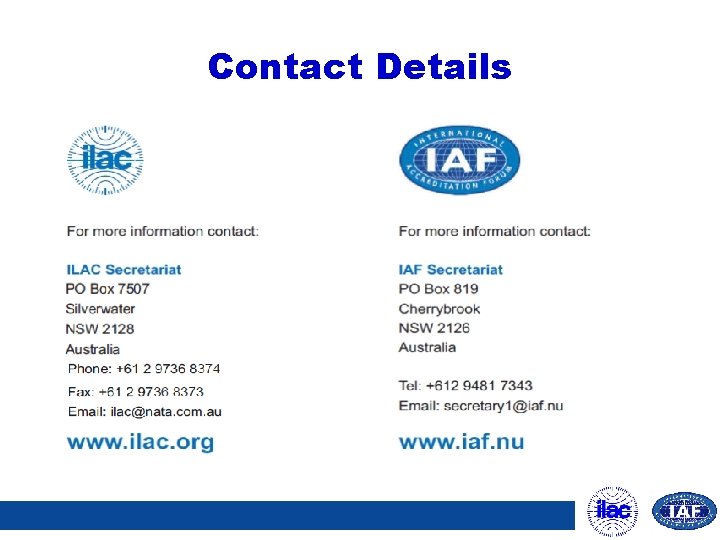 Contact Details 