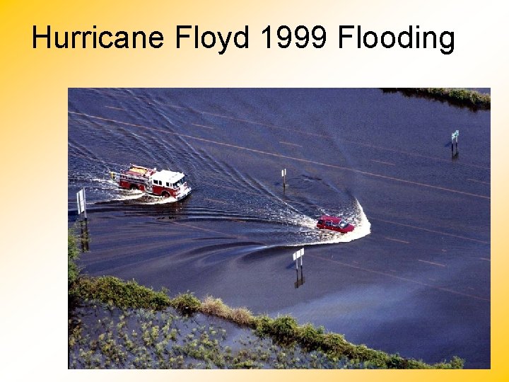 Hurricane Floyd 1999 Flooding 