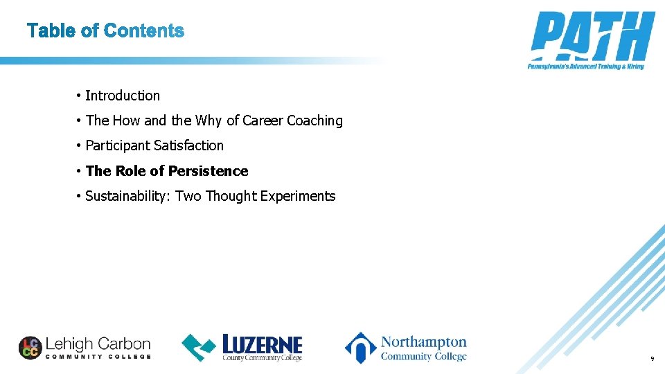  • Introduction • The How and the Why of Career Coaching • Participant