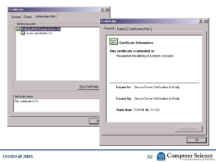 CS 150 Fall 2005: 32 