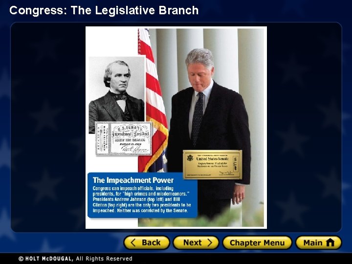 Congress: The Legislative Branch 