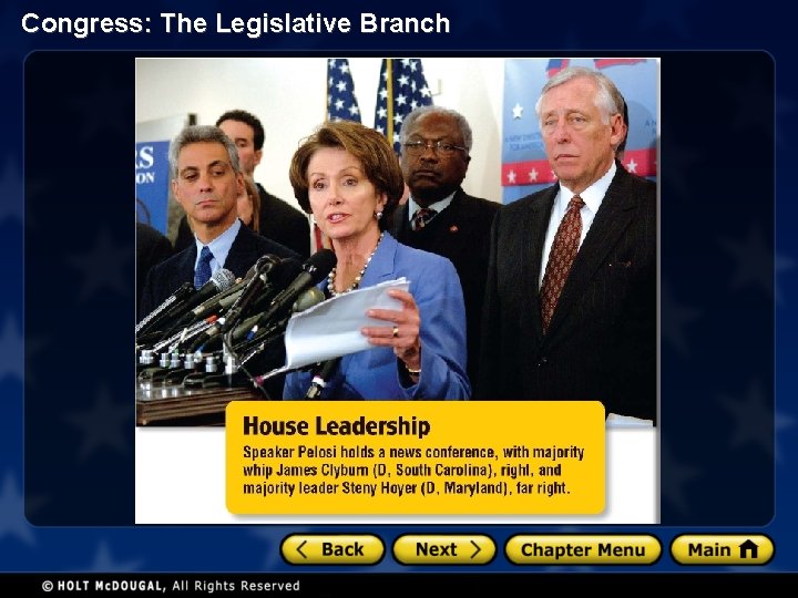 Congress: The Legislative Branch 