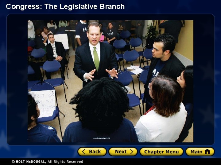 Congress: The Legislative Branch 