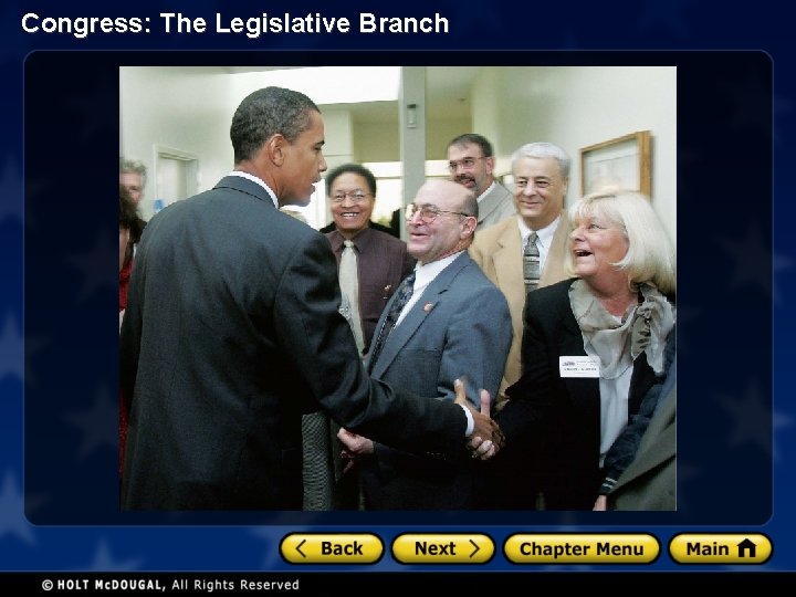 Congress: The Legislative Branch 