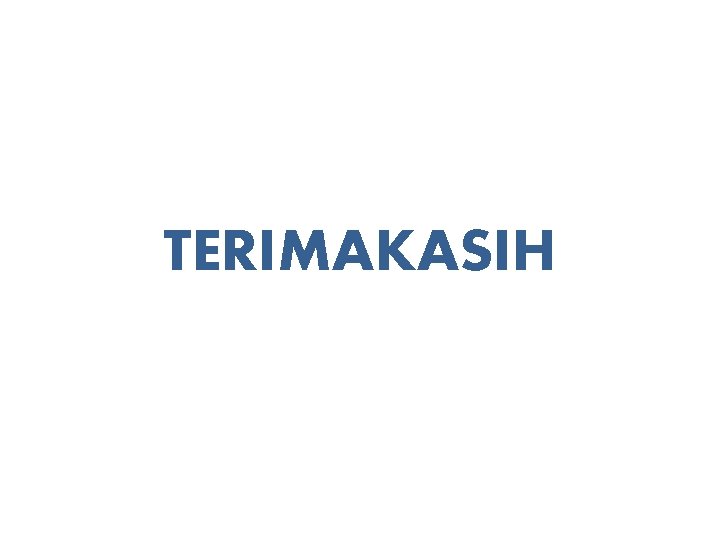 TERIMAKASIH 