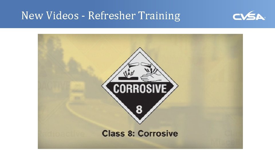 New Videos - Refresher Training 