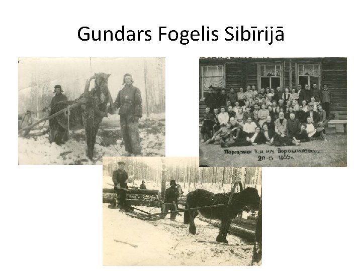 Gundars Fogelis Sibīrijā 