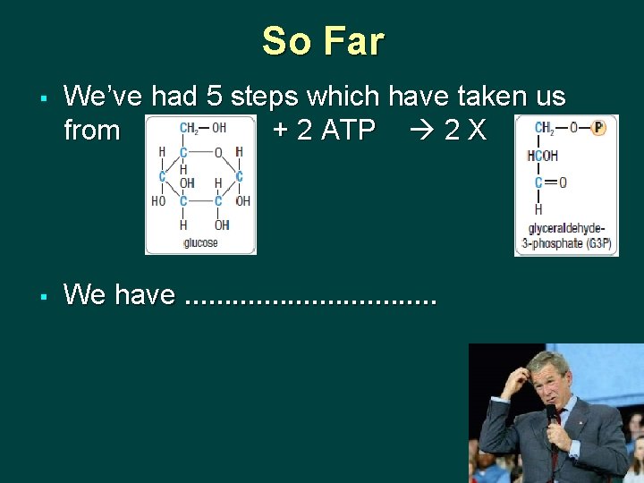 So Far § We’ve had 5 steps which have taken us from + 2