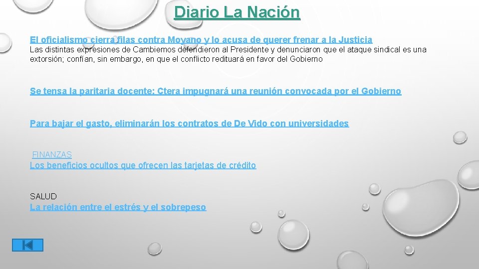 Diario La Nación El oficialismo cierra filas contra Moyano y lo acusa de querer