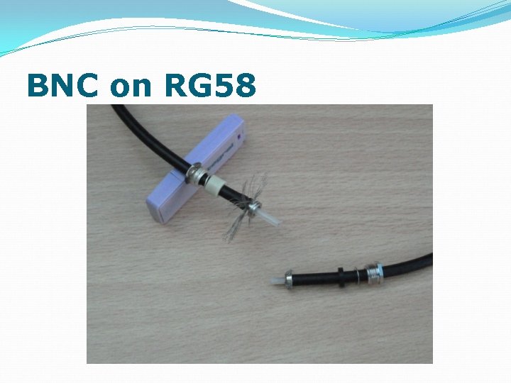 BNC on RG 58 