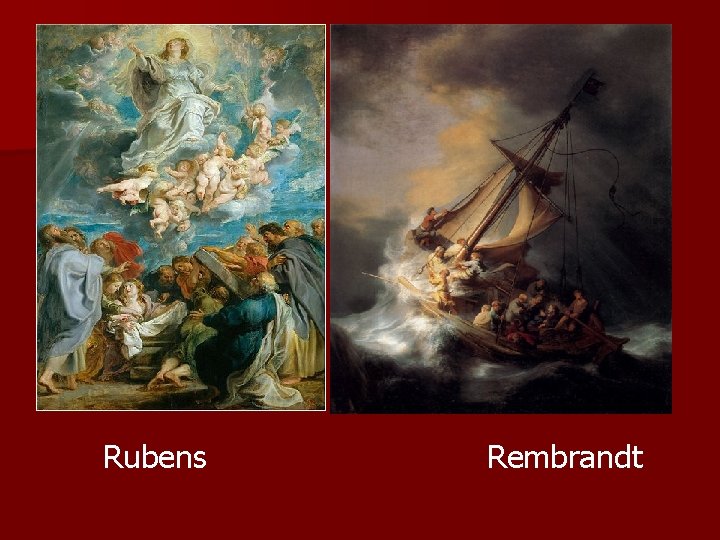 Rubens Rembrandt 